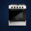 Cocina Drean 4 horn. acero