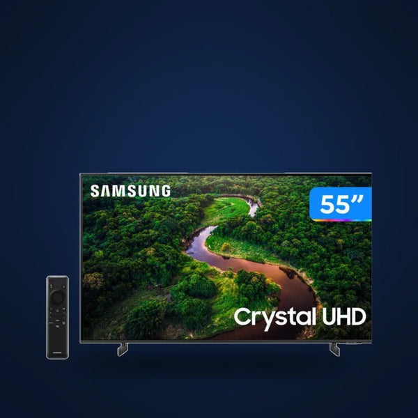 Smart TV Samsung Crystal 55" 4K UHD